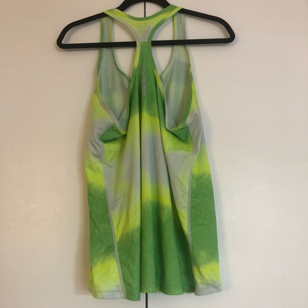 DONATED ⏰ Nike Green Ombré Dri-Fit Tank - Picture 2 of 5
